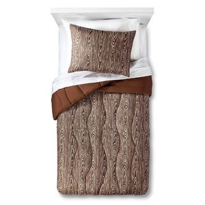 Pillowfort | Faux Bois Comforter Set - Twin